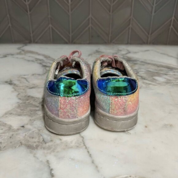 $22 ADD ON Lola and the Boys Shoes sequin‎ shoes 9.5c H&M Jamie Kay Zara - Picture 3 of 4